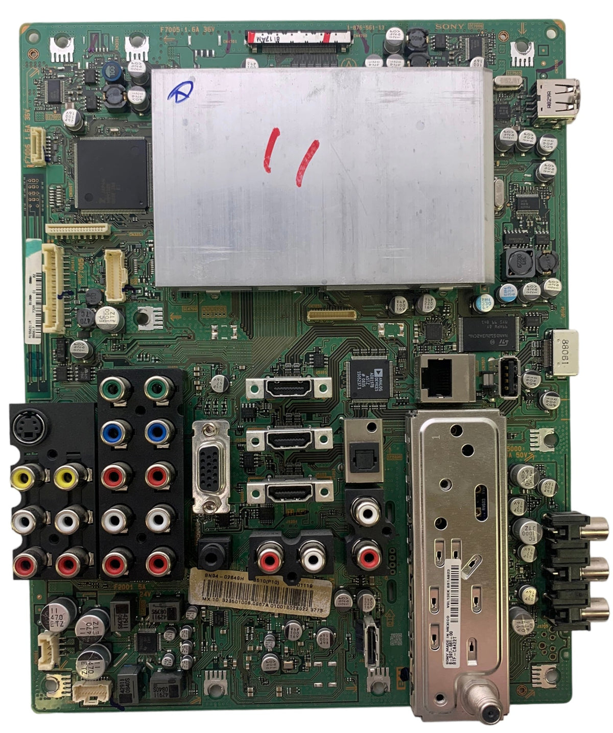 Sony A-1671-315-A (1-876-561-13) BU Board for KDL-52XBR7 Otarealm