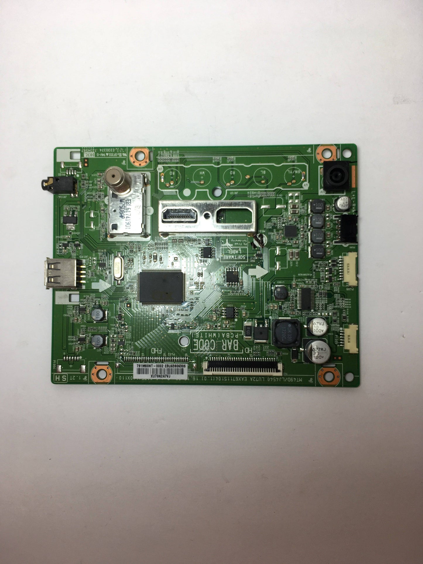 LG EBU63906306 Main Board for 24LJ4540-WU.BUSQLPM Otarealm