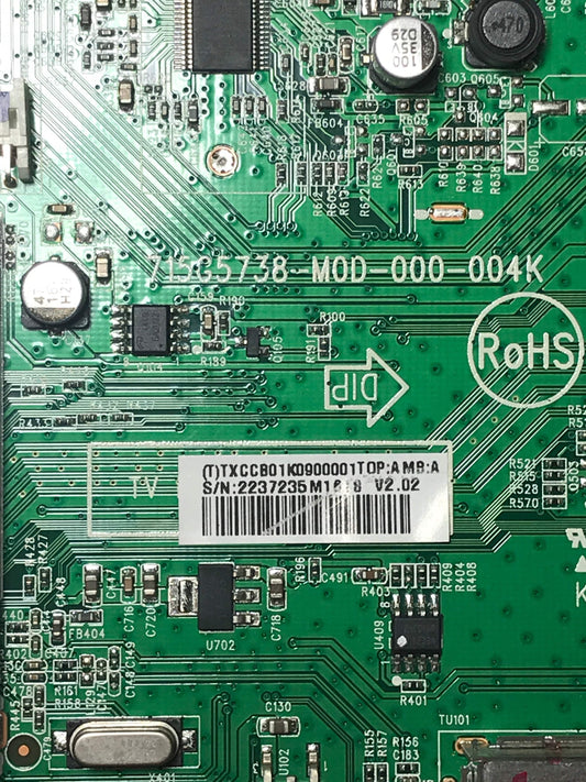 Insignia 756TXCCB01K0900 Main Board for NS-46E340A13 Otarealm