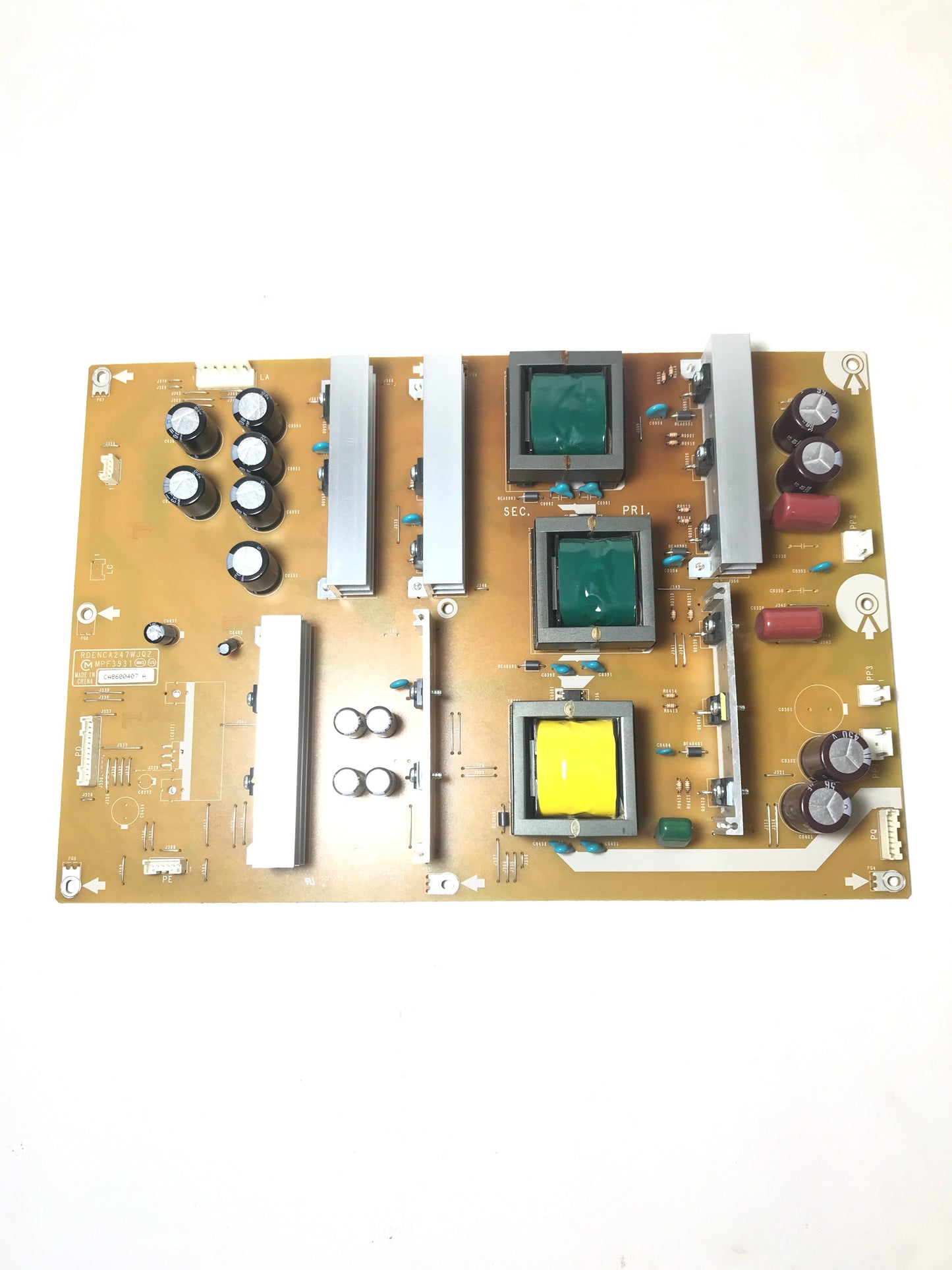 Sharp RDENCA247WJQZ (MPF3931, PCPF0210) Power Supply Unit Otarealm