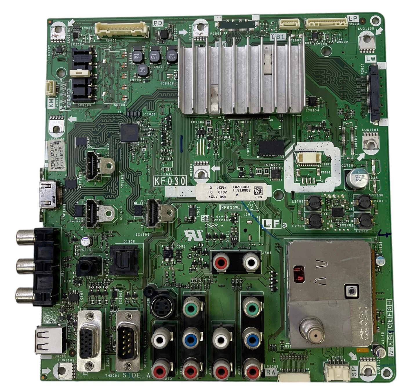 Sharp DUNTKF030FM24 (KF030, XF030WJ) Main Board for LC-40E77UN Otarealm