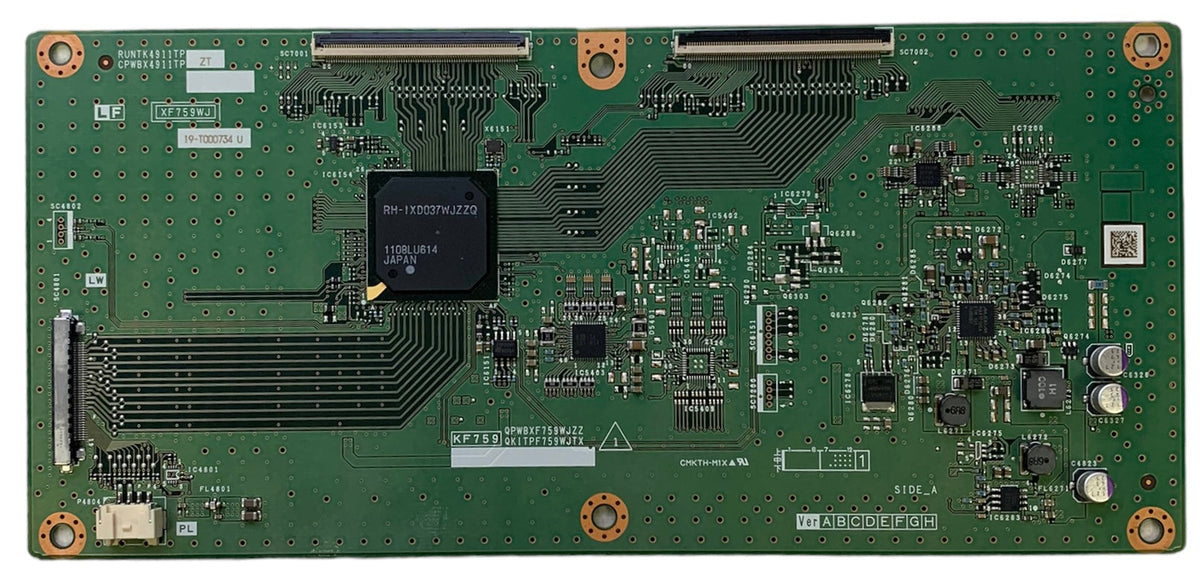 Sharp RUNTK4911TPZT T-Con Board Otarealm