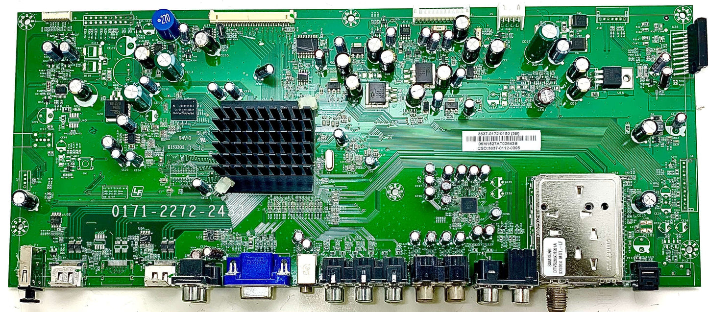 Vizio 3637-0172-0150 Main Board for VW37LHDTV20A Otarealm
