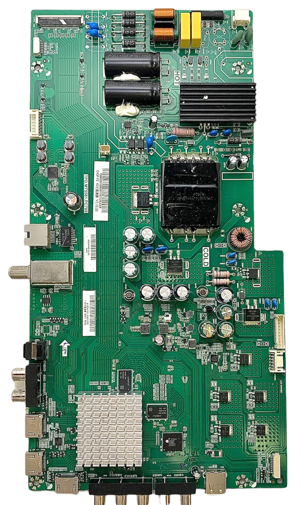 Vizio 791.02010.0005 Main Board/Power Supply for D43F-F2 LED TV Otarealm