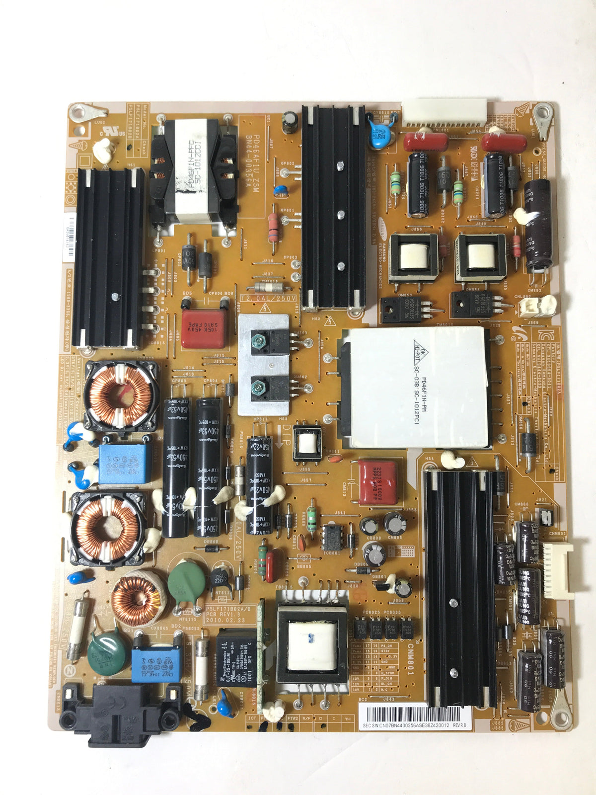 Samsung BN44-00356A (PD46AF1U_ZSM, PSLF171B02A) Power Supply / LED Board Otarealm