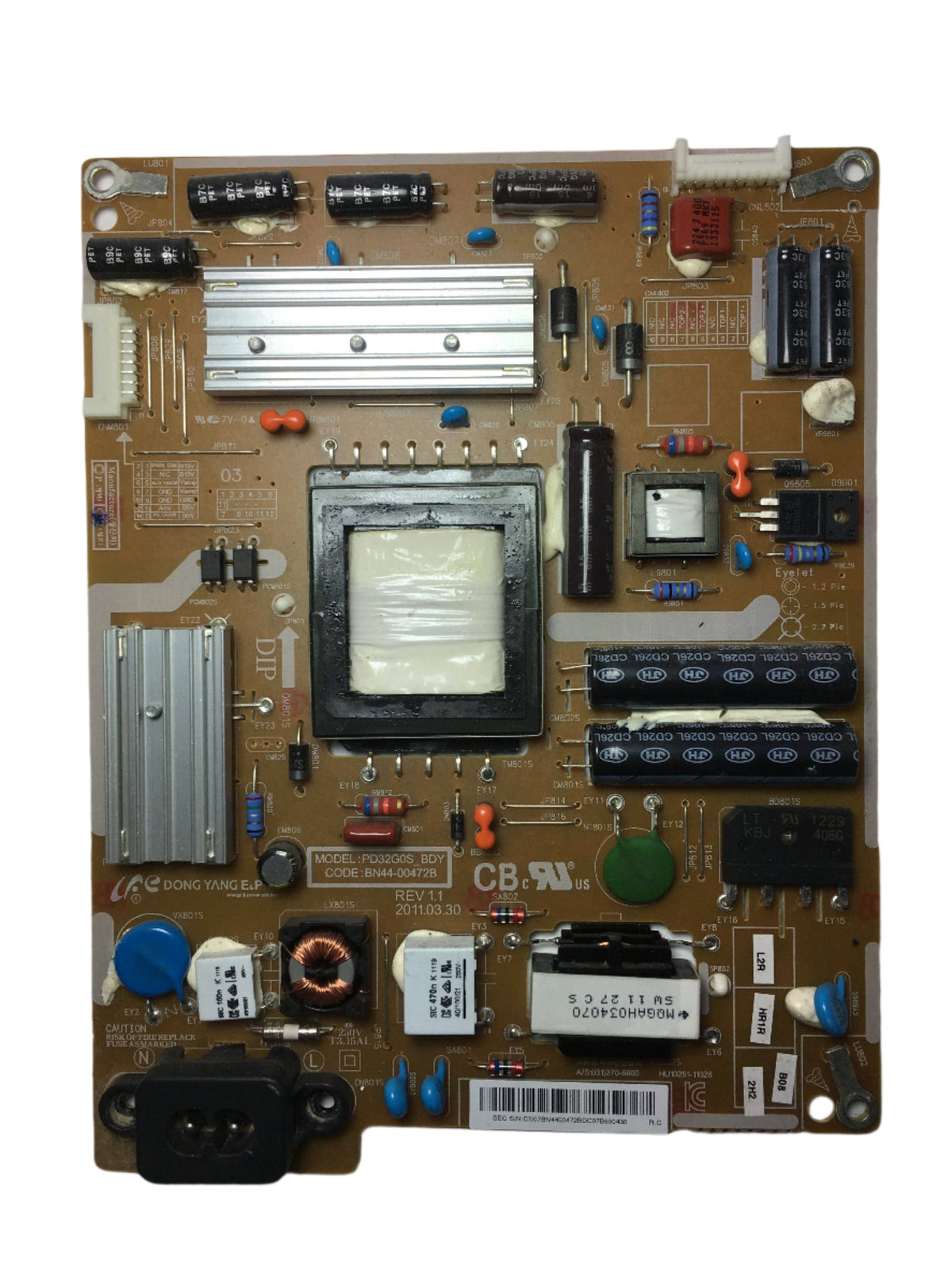 Samsung BN44-00472B (PD32G0S_BDY) Power Supply UN32D4003BDXZA Otarealm