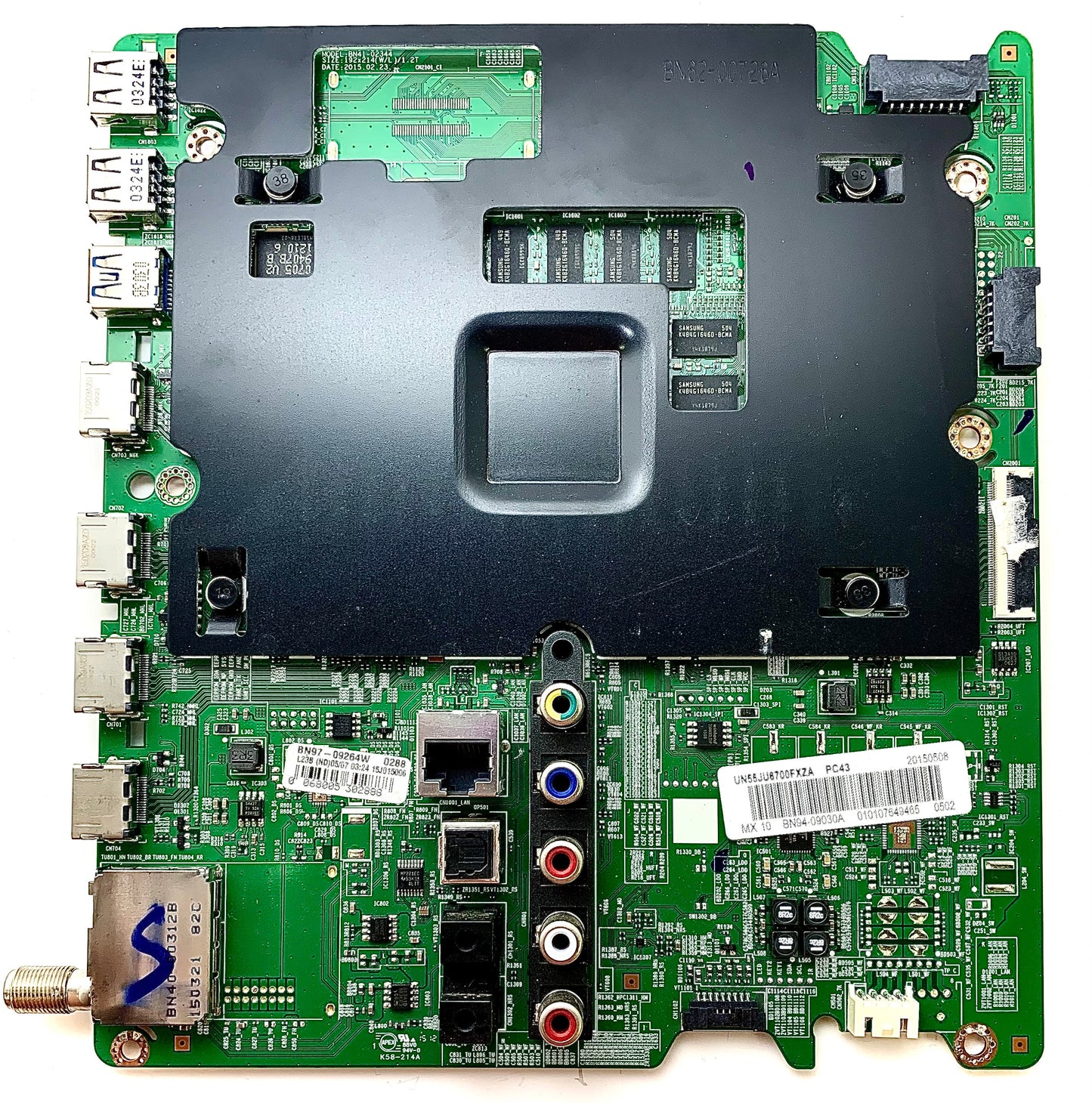 Samsung BN94-09030A Main Board for UN55JU6700FXZA (Version TH01) Otarealm