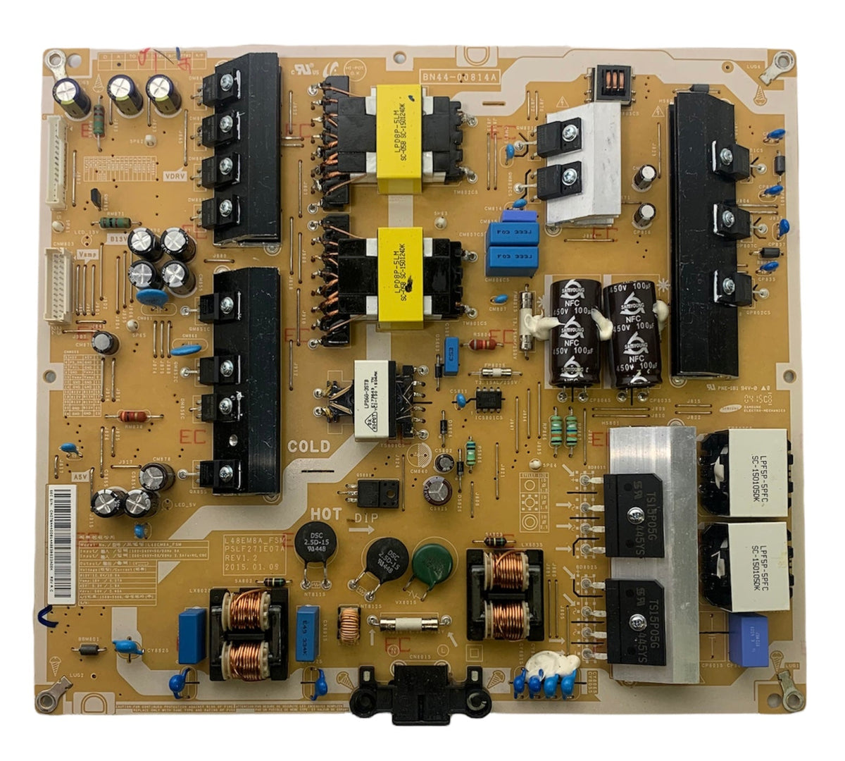 Samsung BN44-00814A Power Supply / LED Board Otarealm