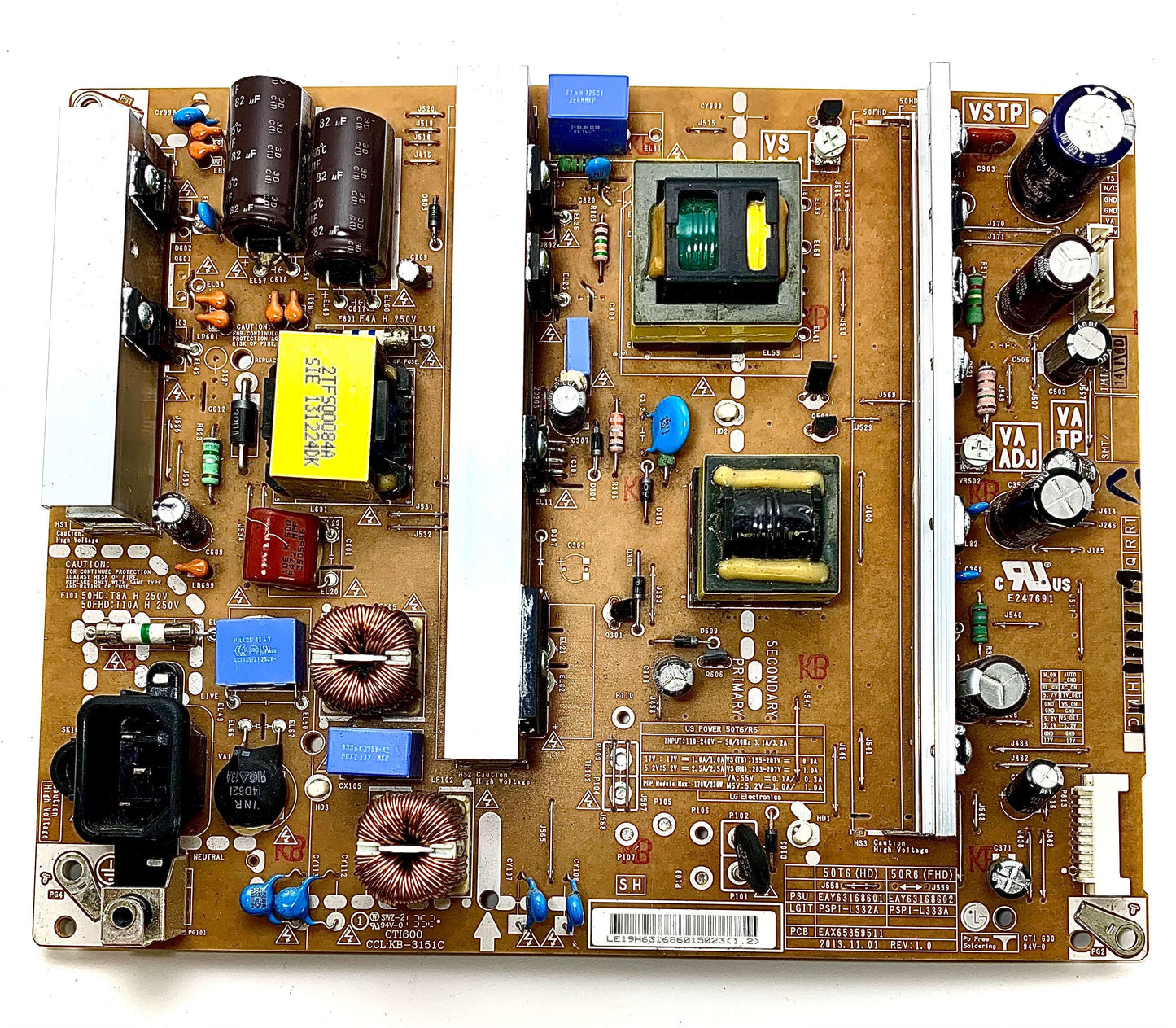 LG EAY63168601 Power Supply 50PB560B-UA.BUSLLJR Otarealm