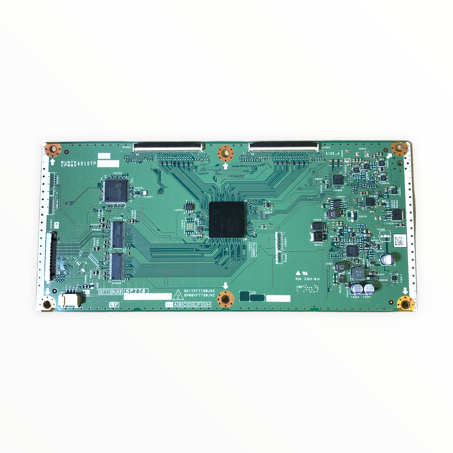 Sharp RUNTK4910TPZH (CPWBX4910TPZH, KF778) T- Con Board Otarealm