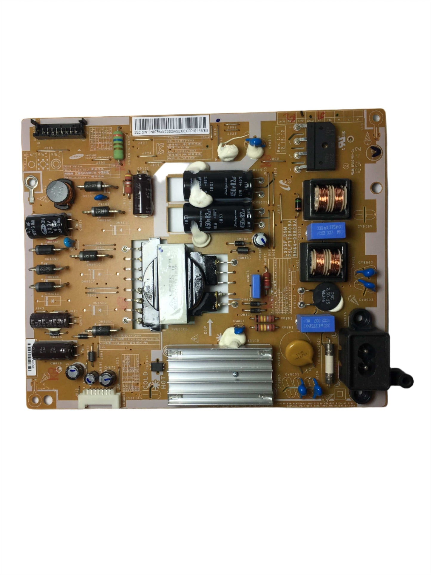 Samsung BN44-00605A Power Supply / LED Board Otarealm
