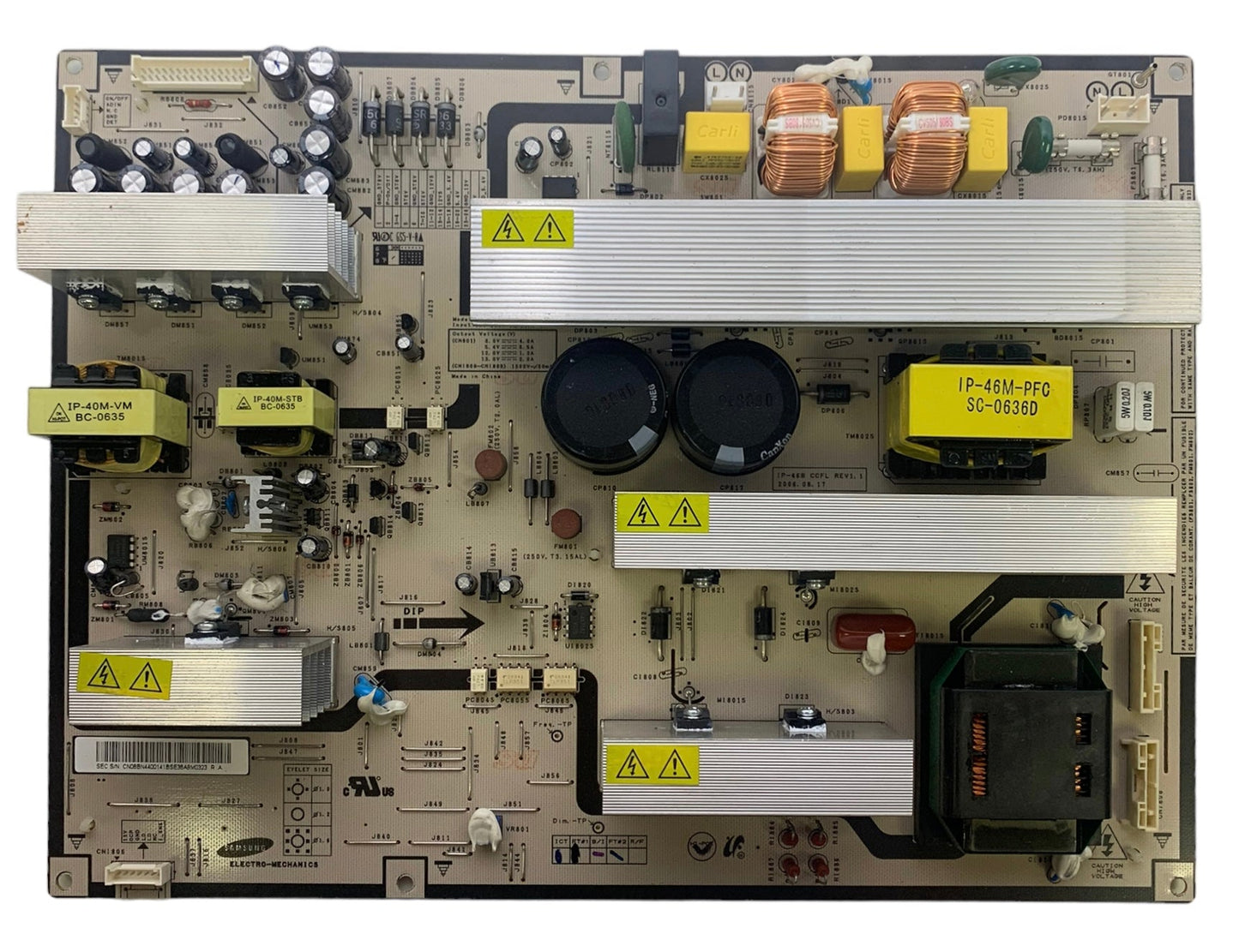 Samsung BN44-00141B (IP-350135A, IP-46B) Power Supply / Backlight Inverter Otarealm