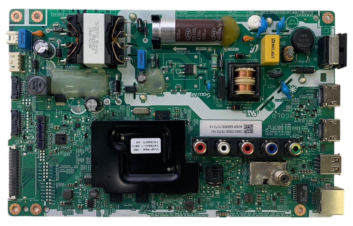 Samsung BN81-21587A Main Board Power Supply for UN32M4500BFXZA (Version VJ10) Otarealm