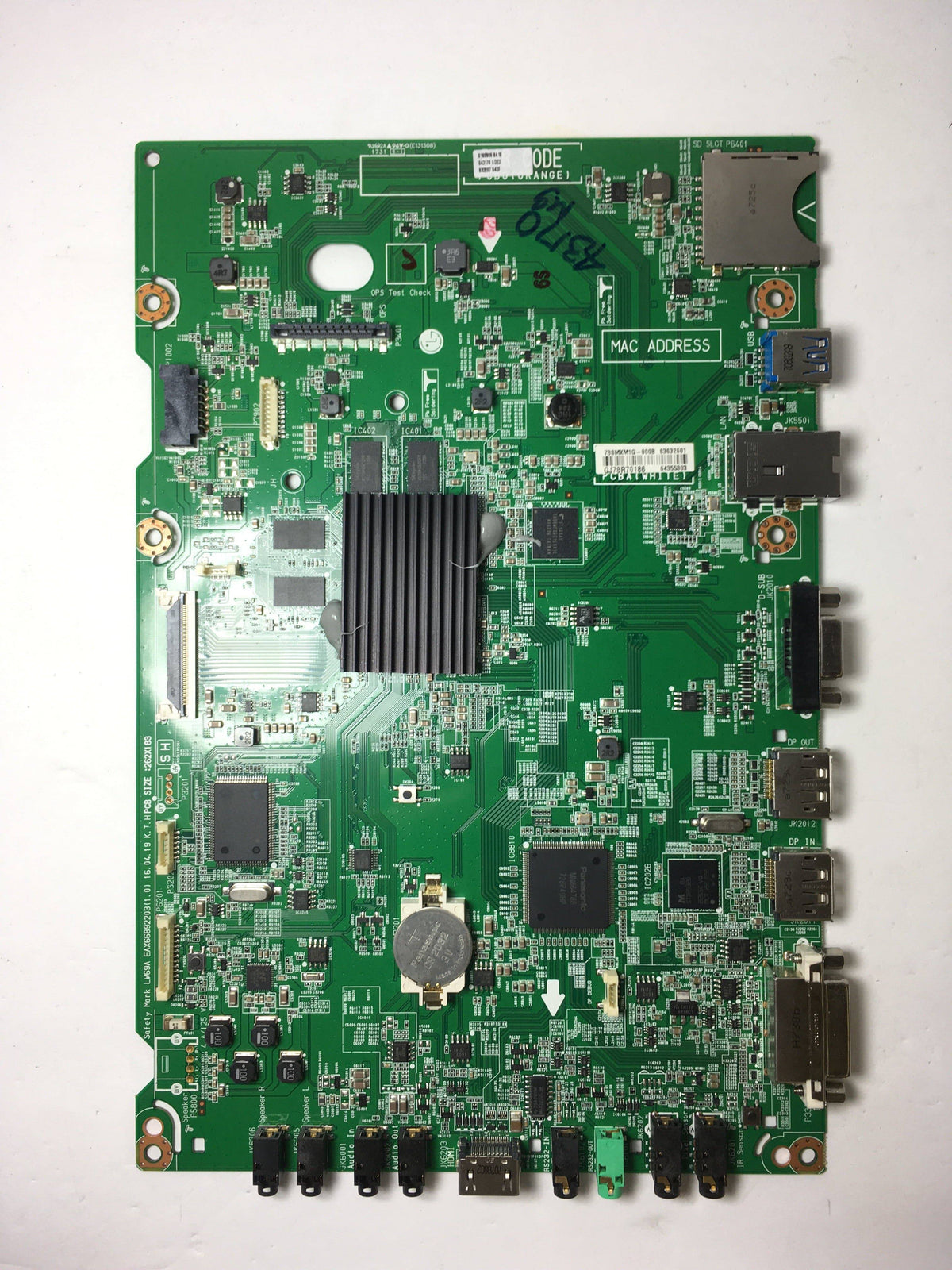 LG EBT64355303 Main Board for 49SMC-BF.AUSSLJM Otarealm