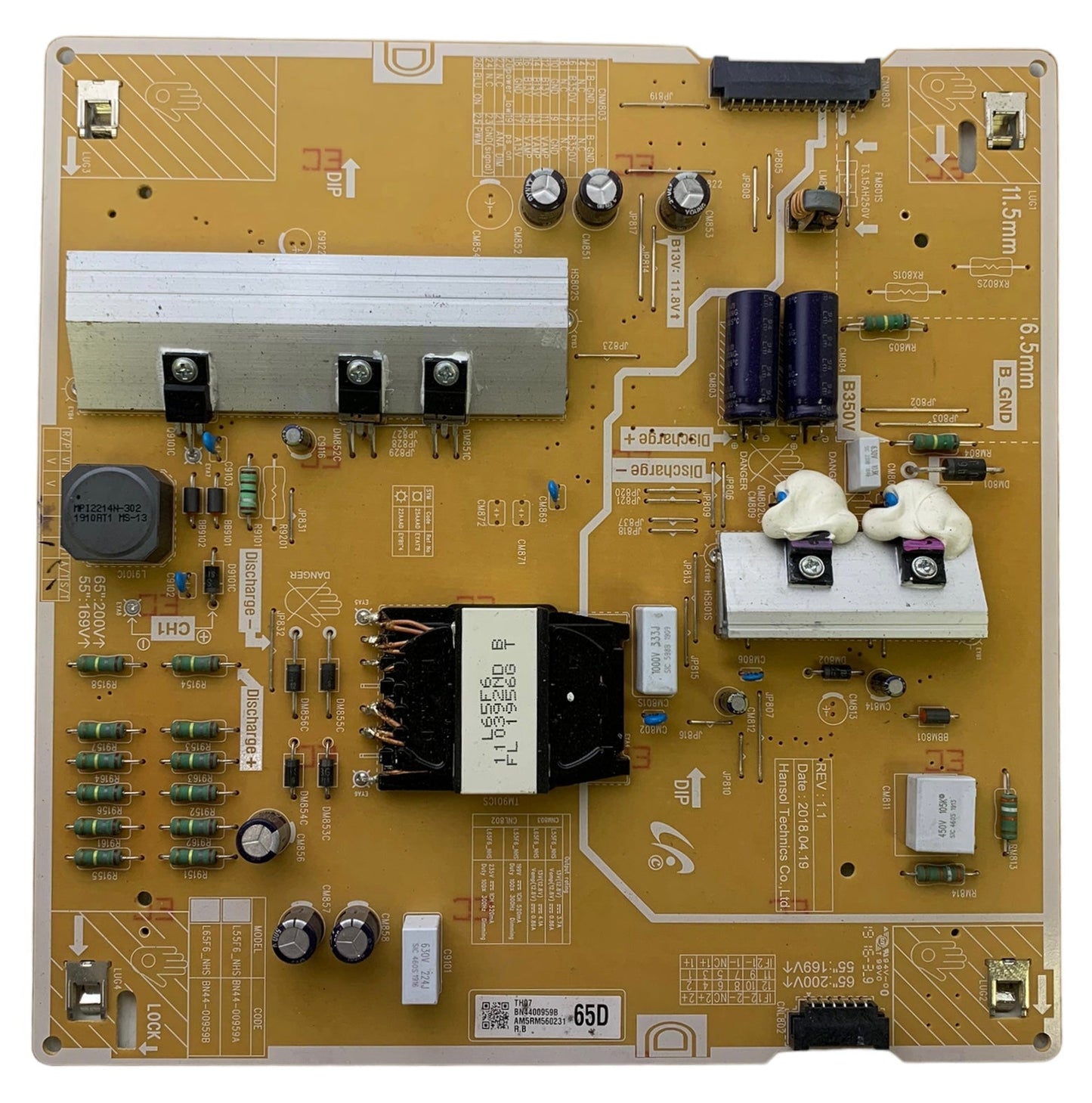 Samsung BN44-00959B Power Supply / LED Board Otarealm