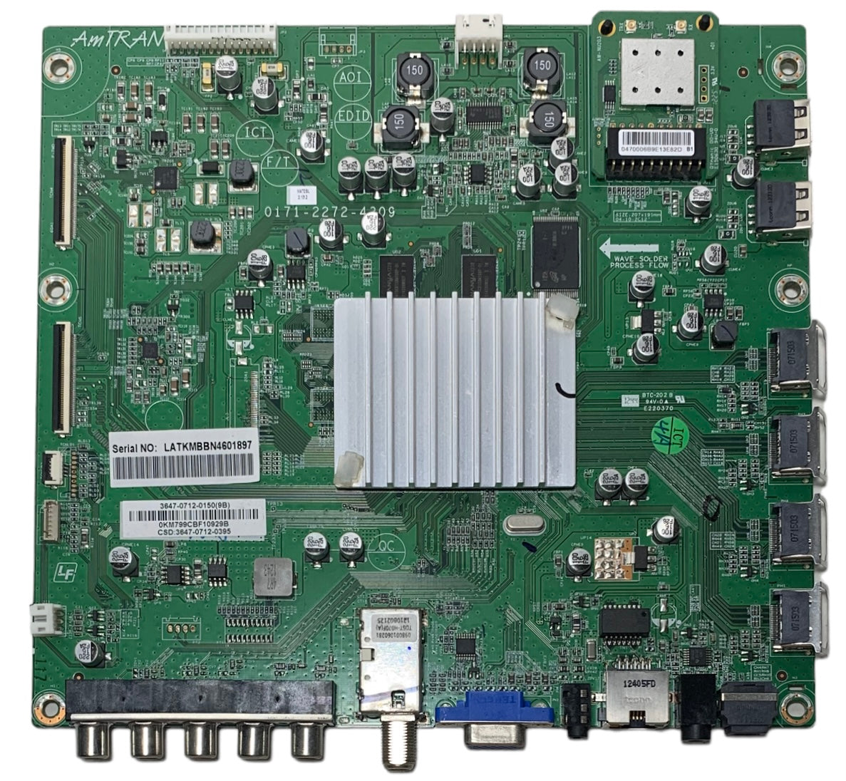 Vizio 3647-0712-0150 (0171-2272-4309) Main Board for M470SL Otarealm