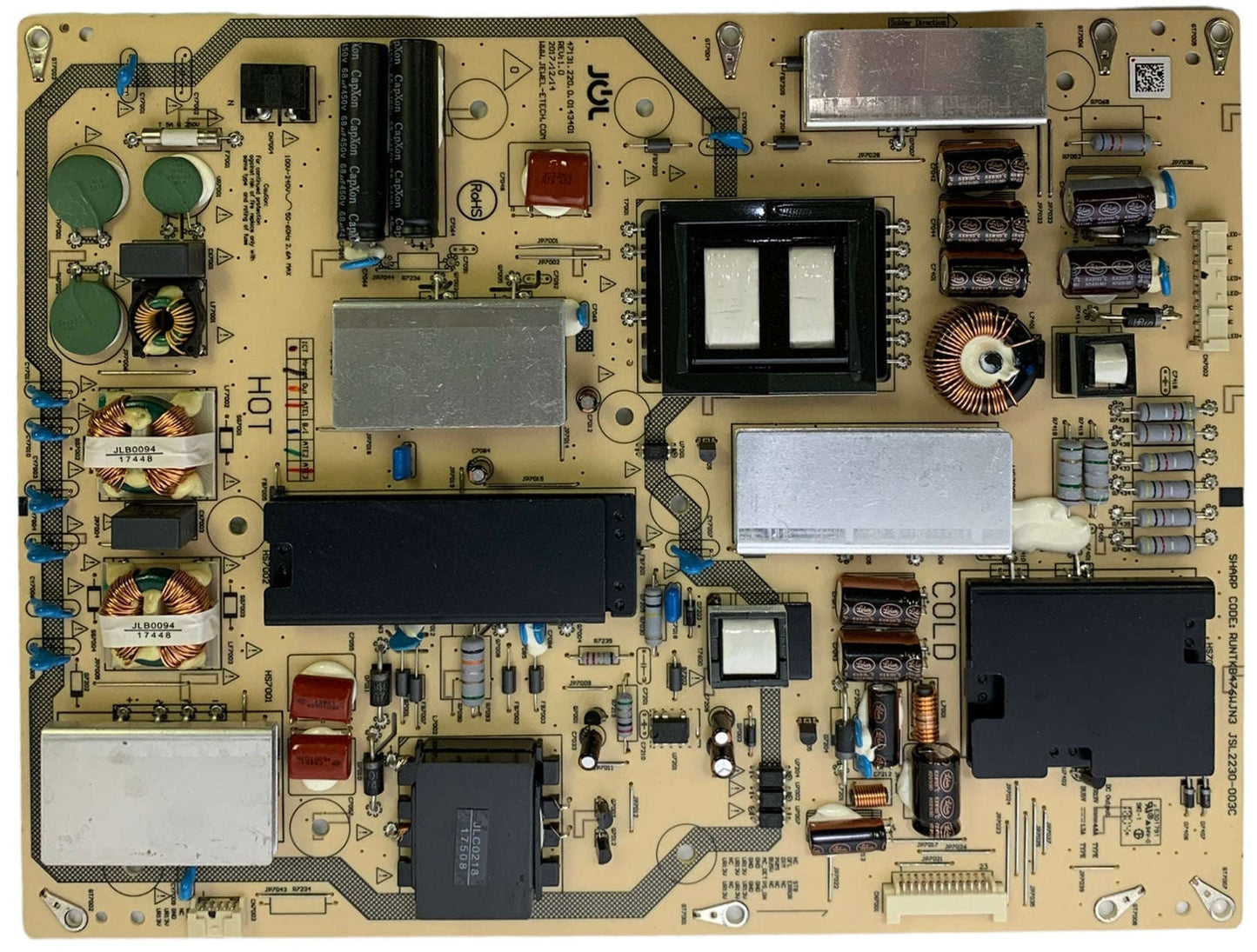 Sharp RUNTKB476WJN1 Power Supply for PN-UH601 Otarealm
