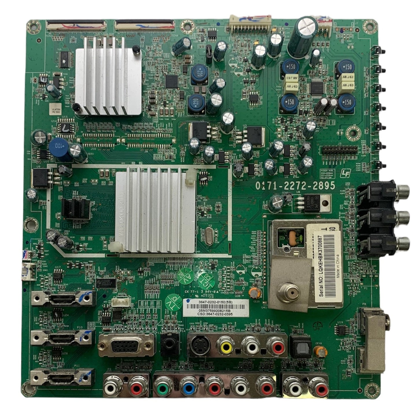 Vizio 3647-0232-0150 (0171-2272-2895) Main Board for VL470M Otarealm