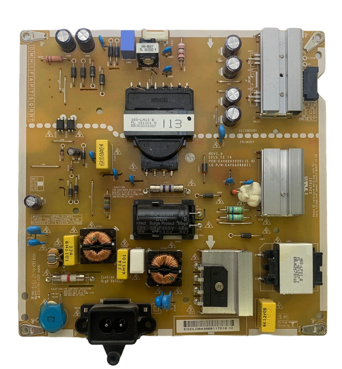 LG EAY64388811 (EAX66923201(1.4)) Power Supply / LED Driver Otarealm