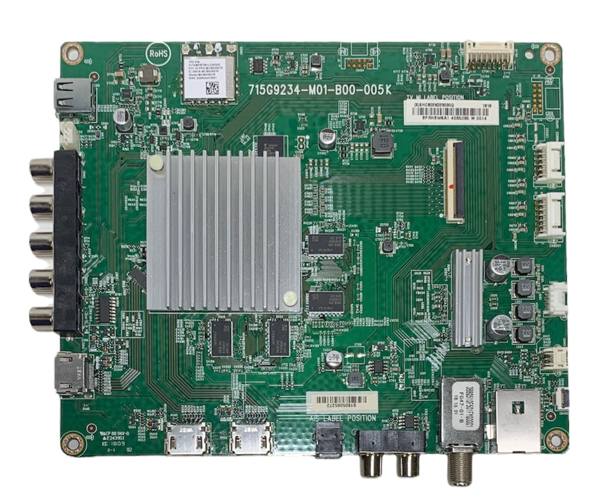 Vizio 756TXHCB02K023 Main Board for D43-F1 (LTMWVNVU / LTTWVNLU / LTMWVNSU Serial) Otarealm