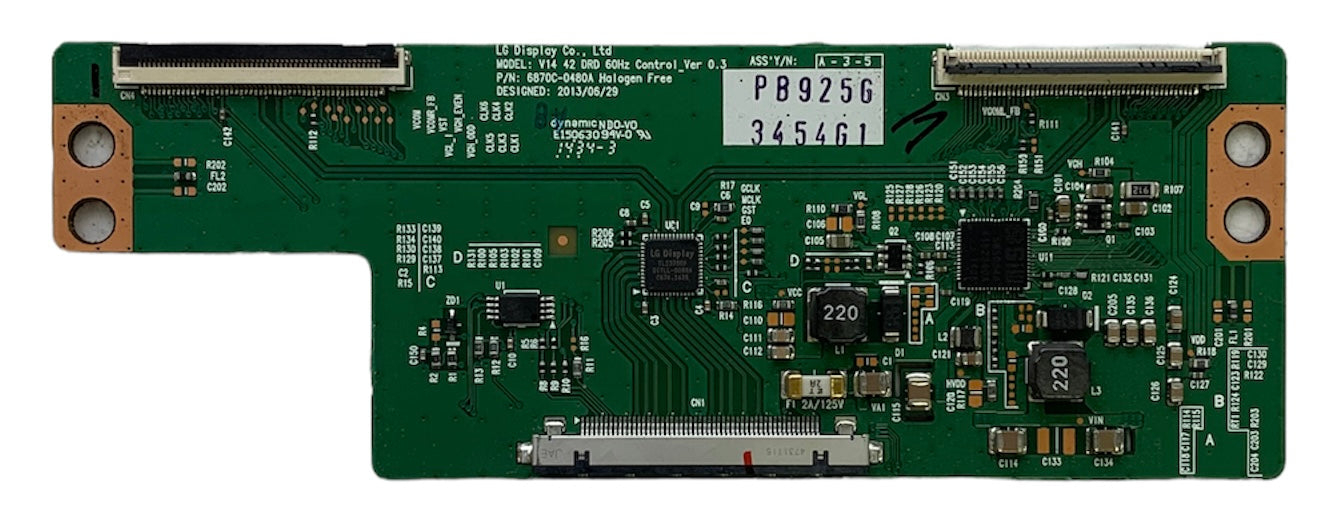 LG 6871L-3454G (6870C-0480A) T-Con Board for 42LB5800-UG 42LY560M-UA Otarealm