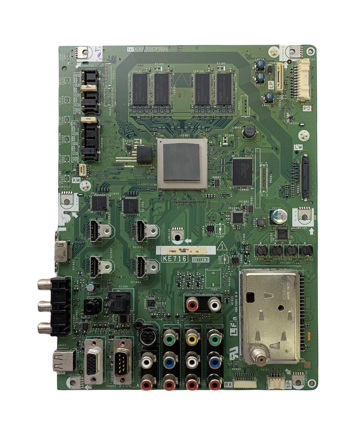 Sharp DUNTKE716FM02 (KE716, XE716WJ) Main Board Otarealm
