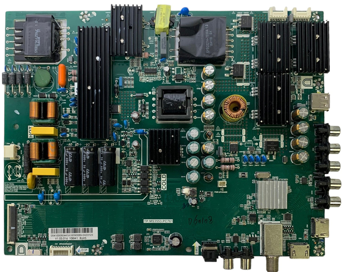 Vizio Main Board/Power Supply 054.10008.044 for D55N-E2 (LWZQVPBS Serial) Otarealm