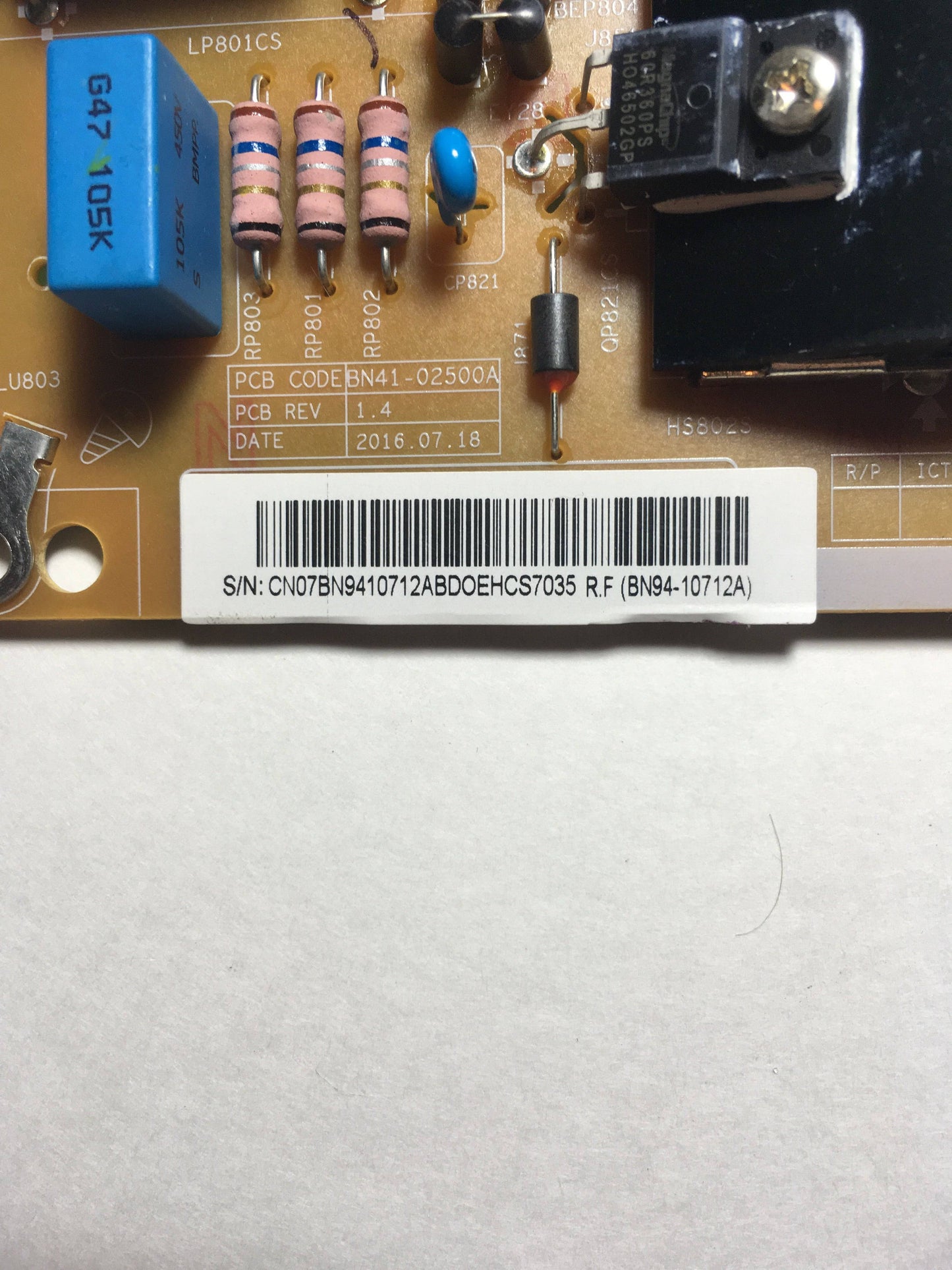 Samsung BN94-10712A Power Supply