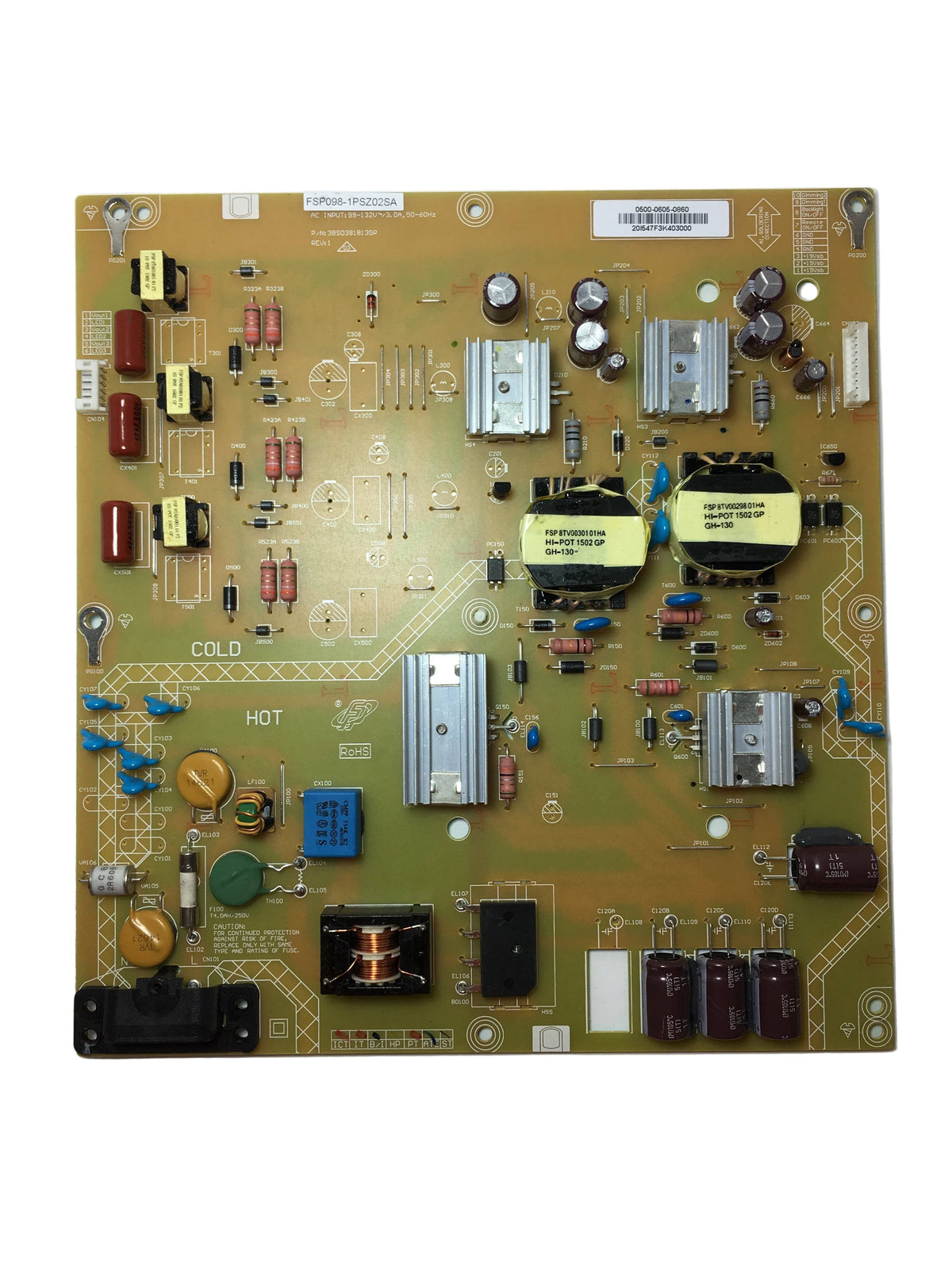 Sharp 0500-0605-0860 Power Supply / LED Board Otarealm