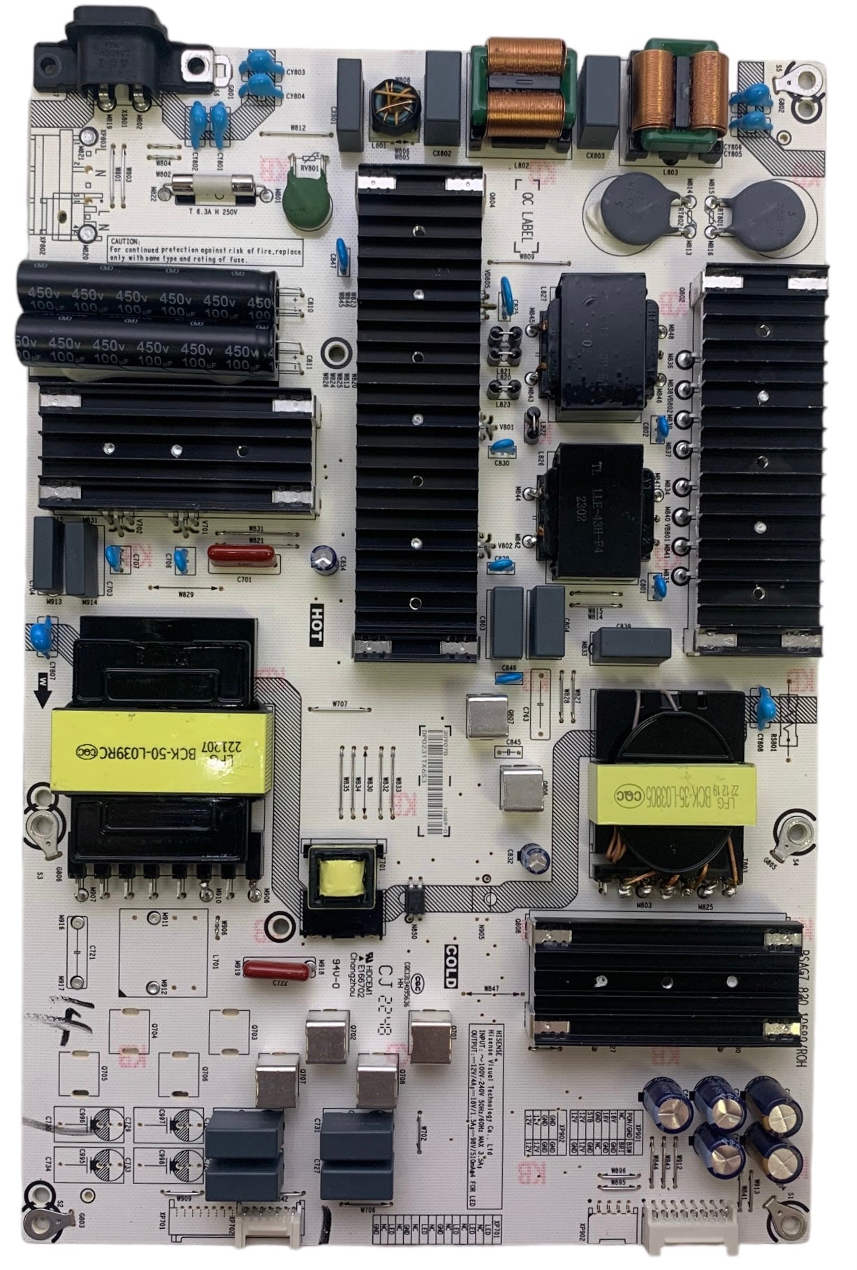 Hisense 309070 Power Supply / LED Driver Board Otarealm