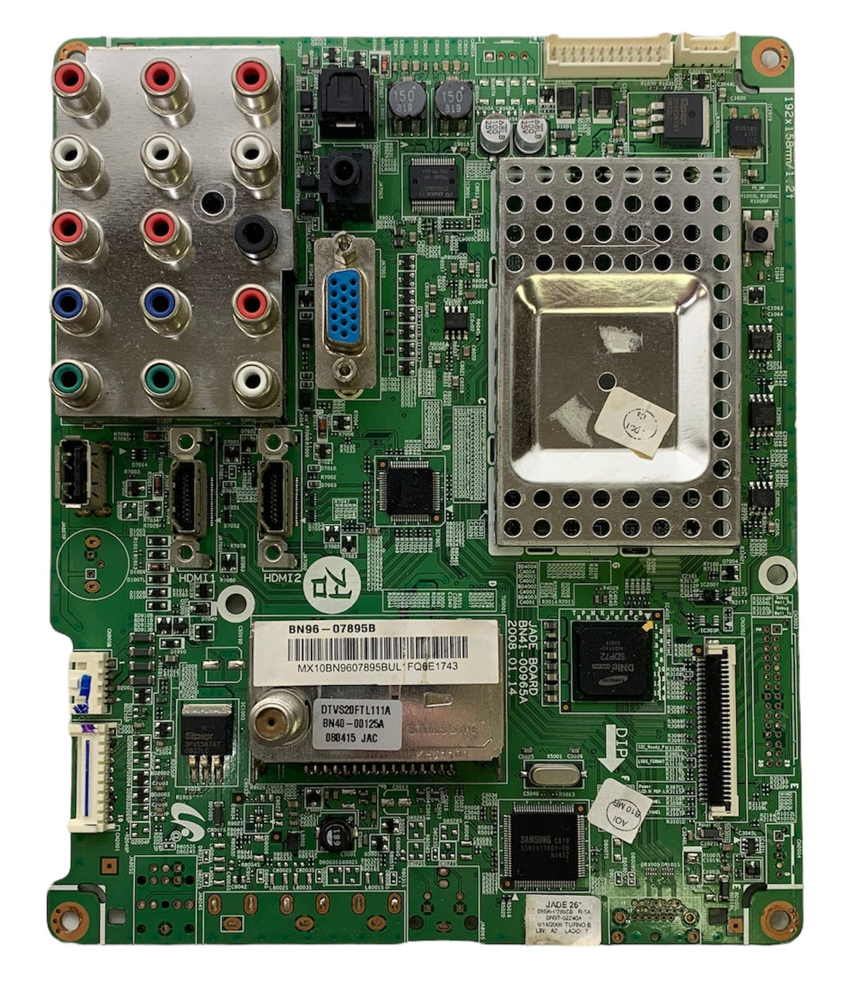 Samsung BN96-07895B (BN41-00965A) Main Board for LN26A330J1D Otarealm