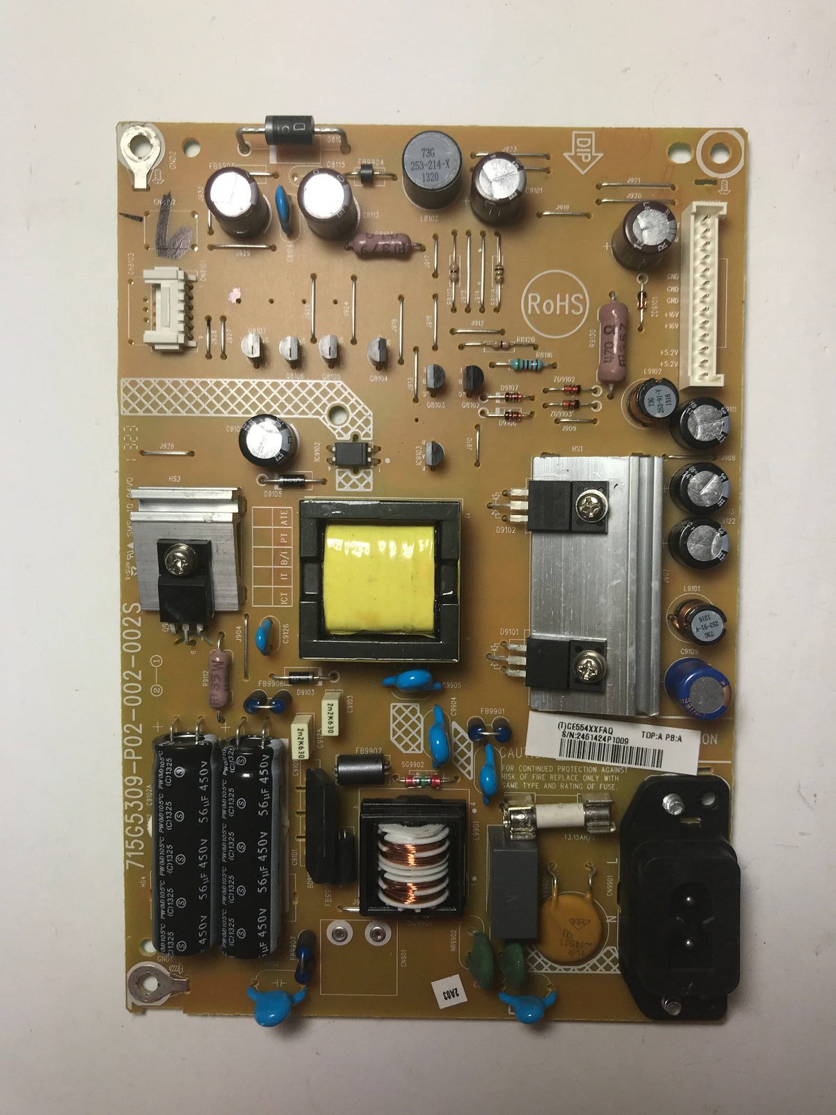 Vizio ADTVCE554XXFAQ Power Supply for E241-A1 Otarealm
