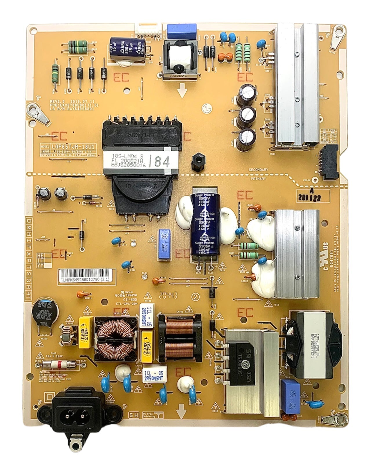 LG EAY64928801 Power Supply / LED Board Otarealm