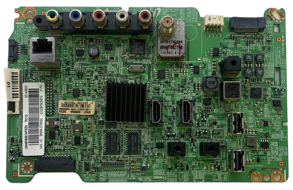 Samsung BN94-07868A Main Board for UN46H6201AFXZA (Version TD01) Otarealm