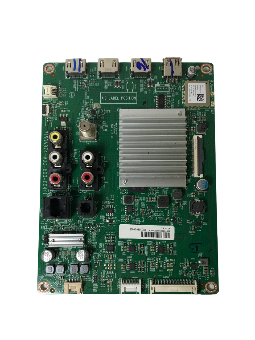 Vizio 756TXKCB02K025 Main Board for V585-H1 Otarealm