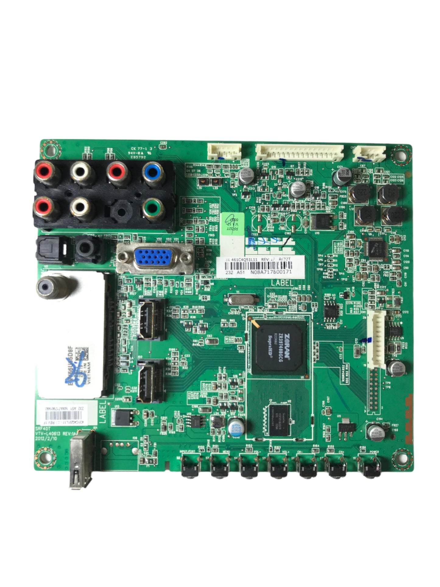 Toshiba 75028869 (431C4Q51L11) Main Board for 32C120U Otarealm