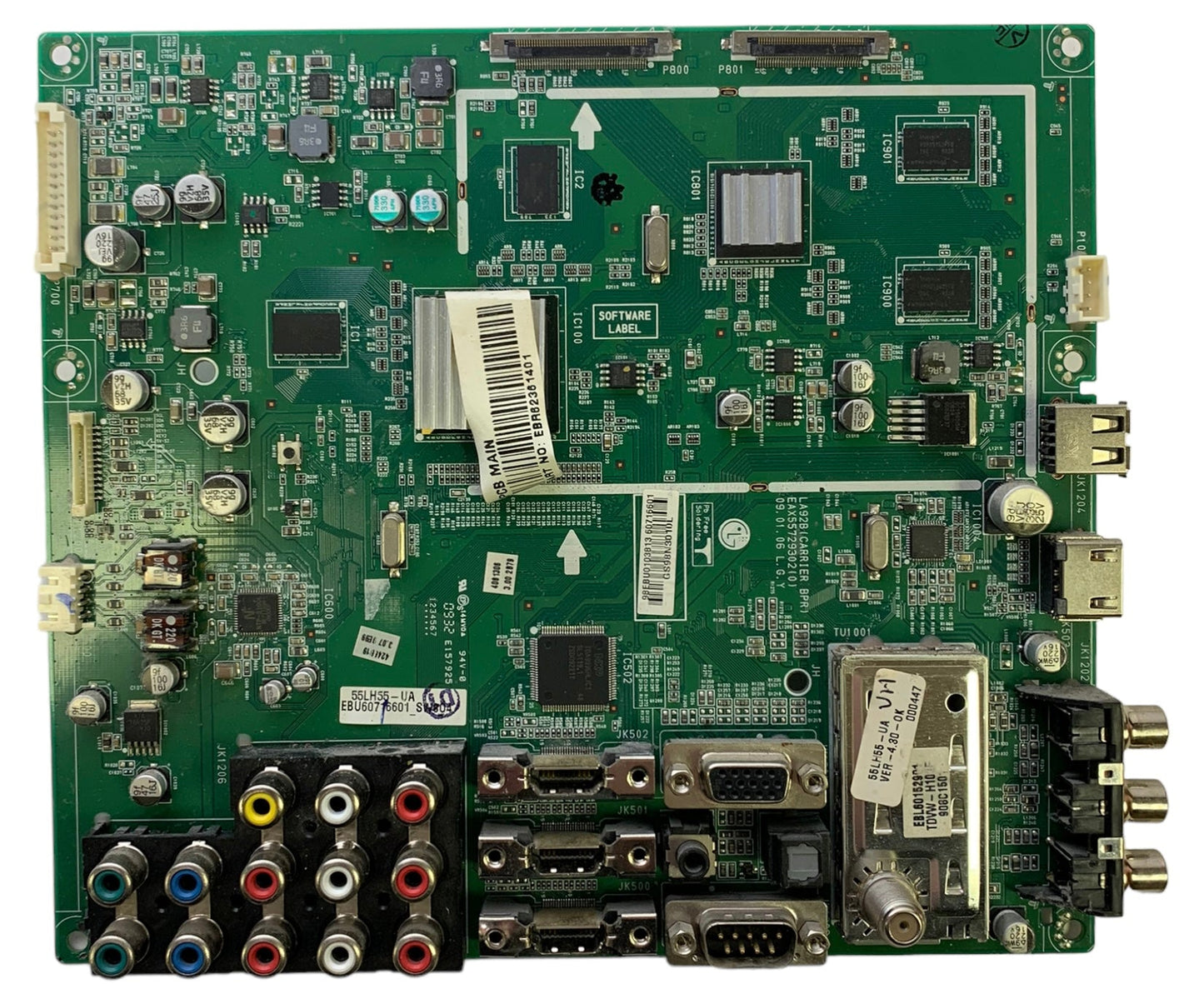LG EBR62361401 Main Board for 55LH55-UA Otarealm