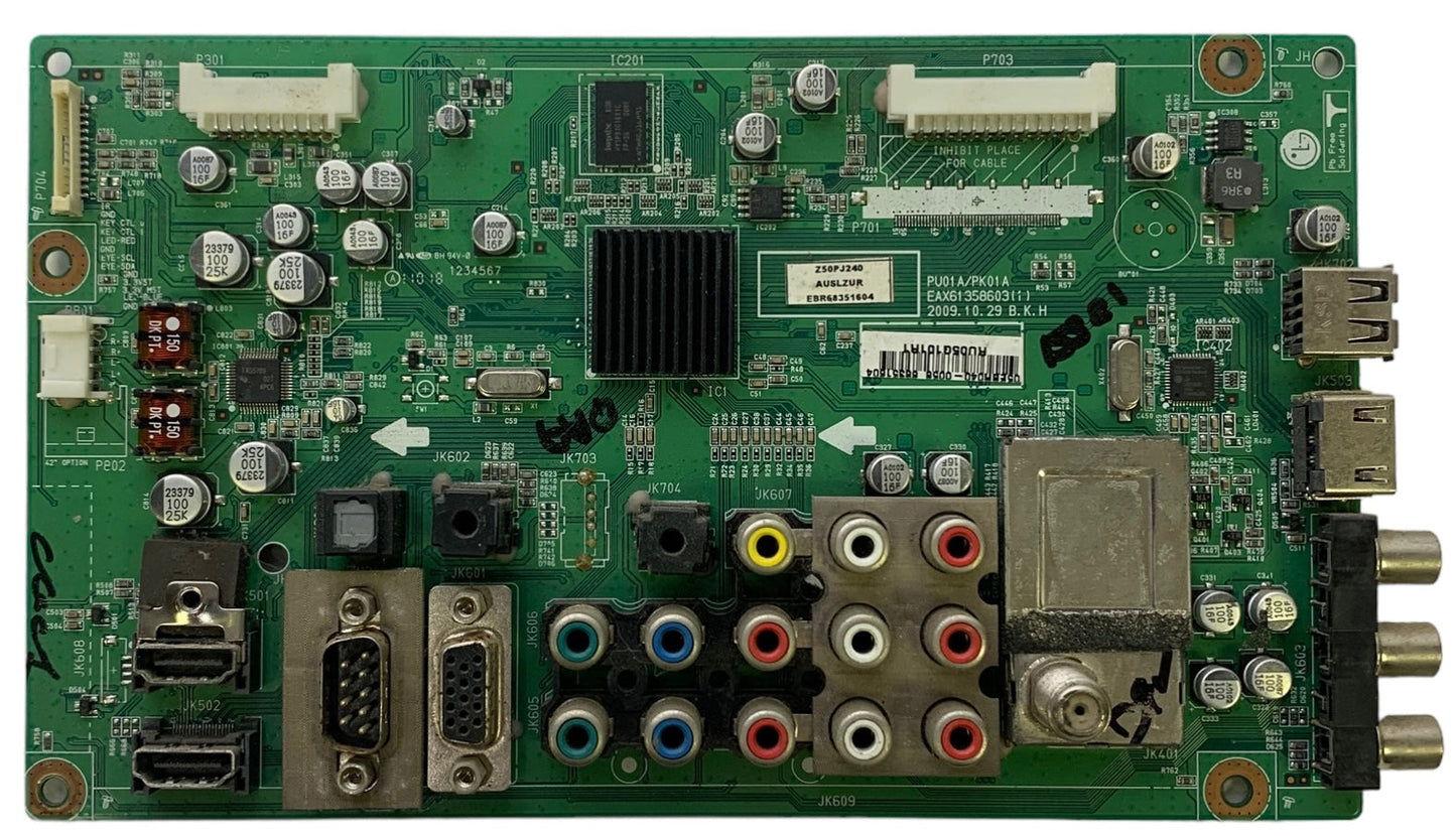LG EBR68351604 (EAX61358603(1)) Main Board for Z50PJ240-UB Otarealm