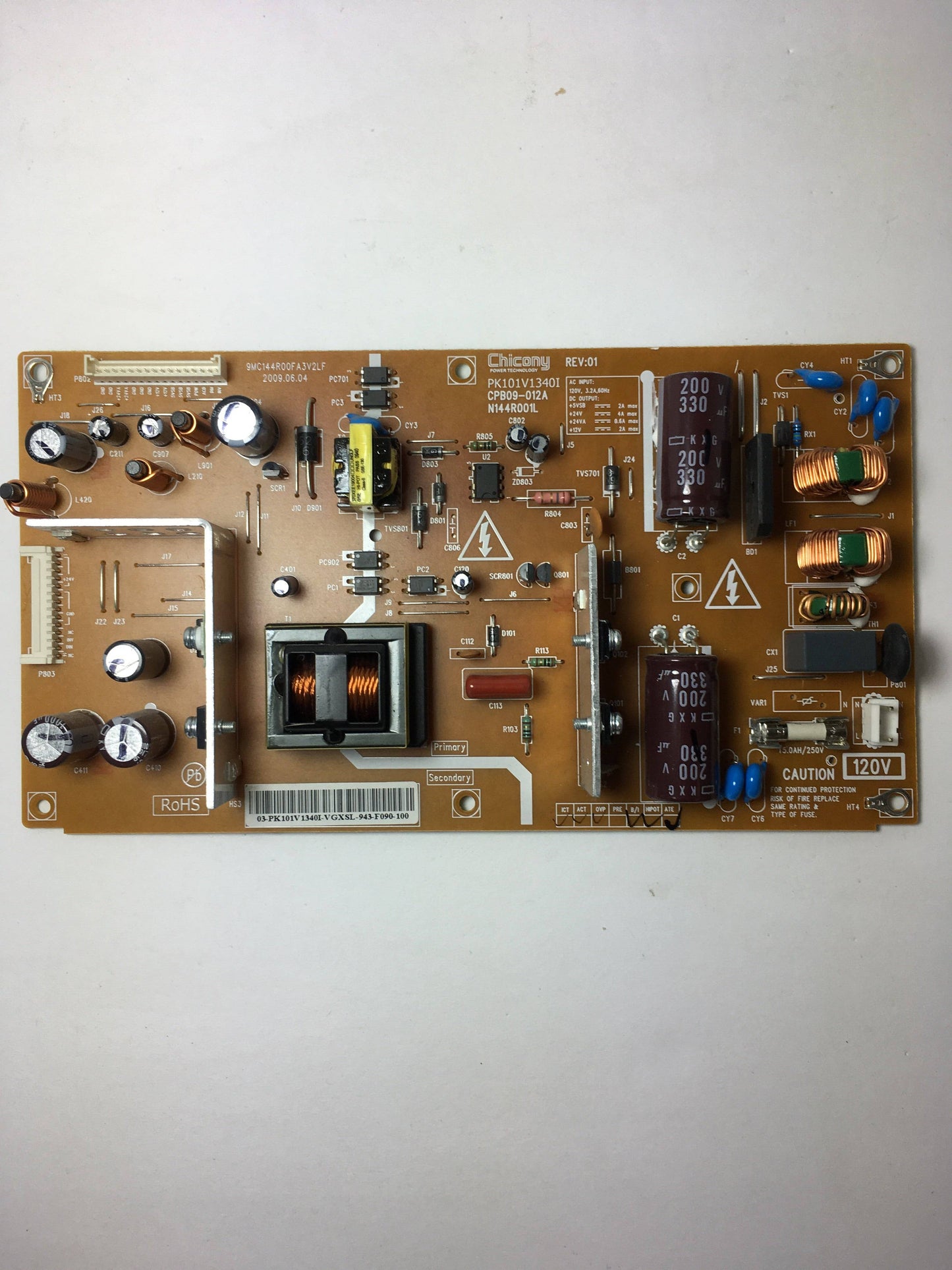Toshiba PK101V1340I (CPB09-012A, N144R001L) Power Supply Unit Otarealm