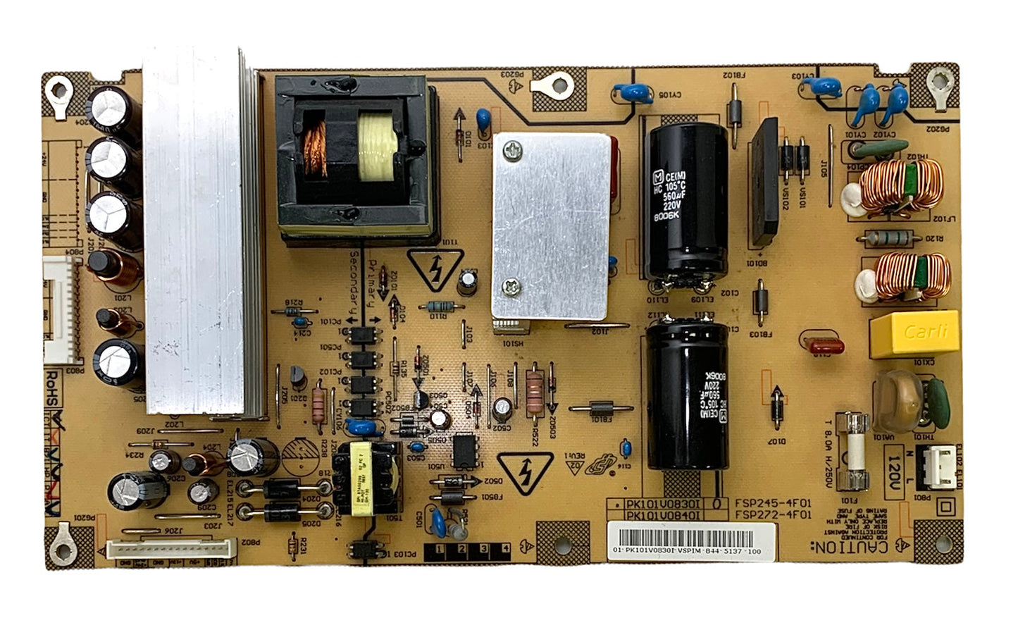 Toshiba 75013355 (PK101V0830I) Power Supply for 40RV525U Otarealm