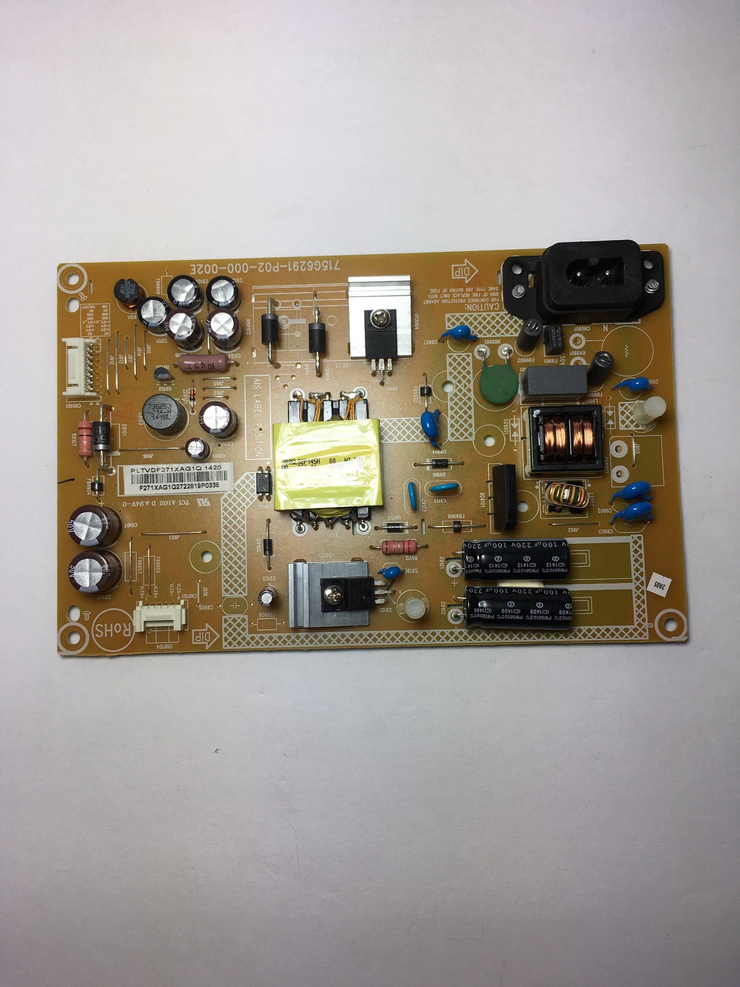 Vizio PLTVDF271XAG1Q Power Supply Otarealm