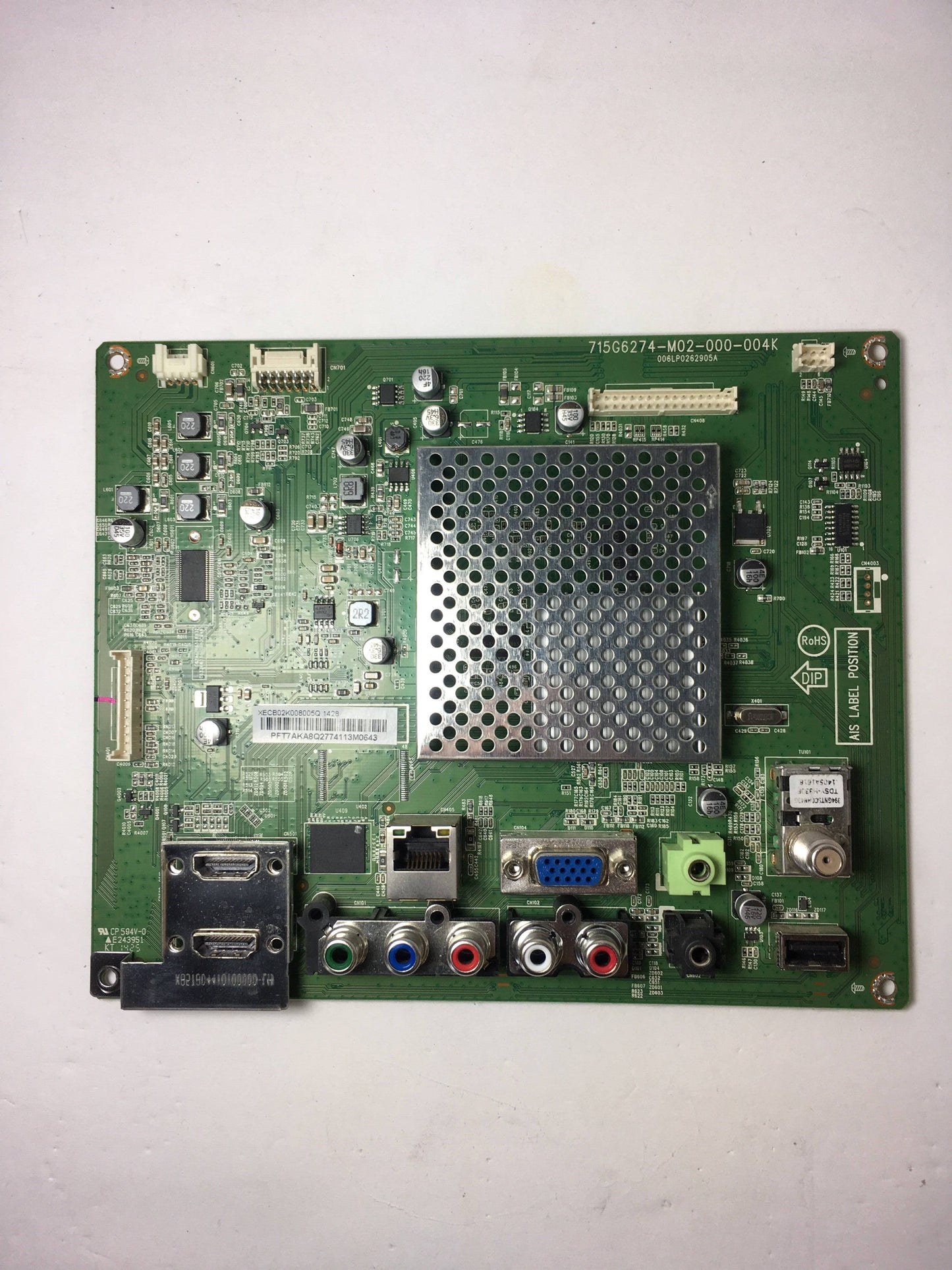 Vizio 756TXECB02K008 Main Board for E280I-B1 (LTT3PRCQ) Otarealm