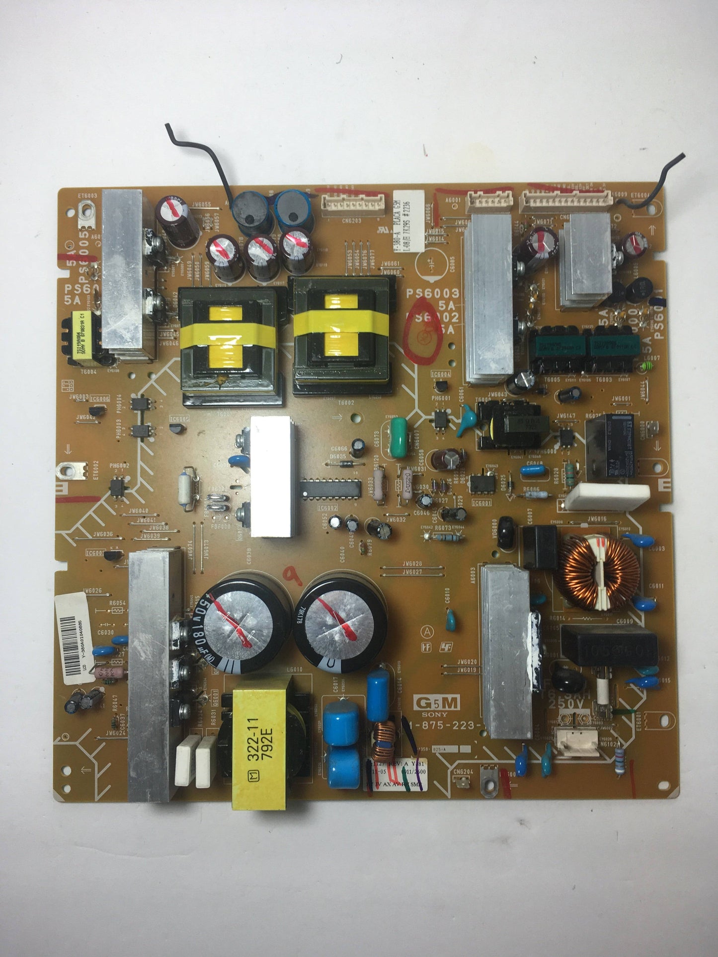 Sony A-1358-825-A (1-875-223-12) G5M Power Supply for KDL-37M3000 Otarealm