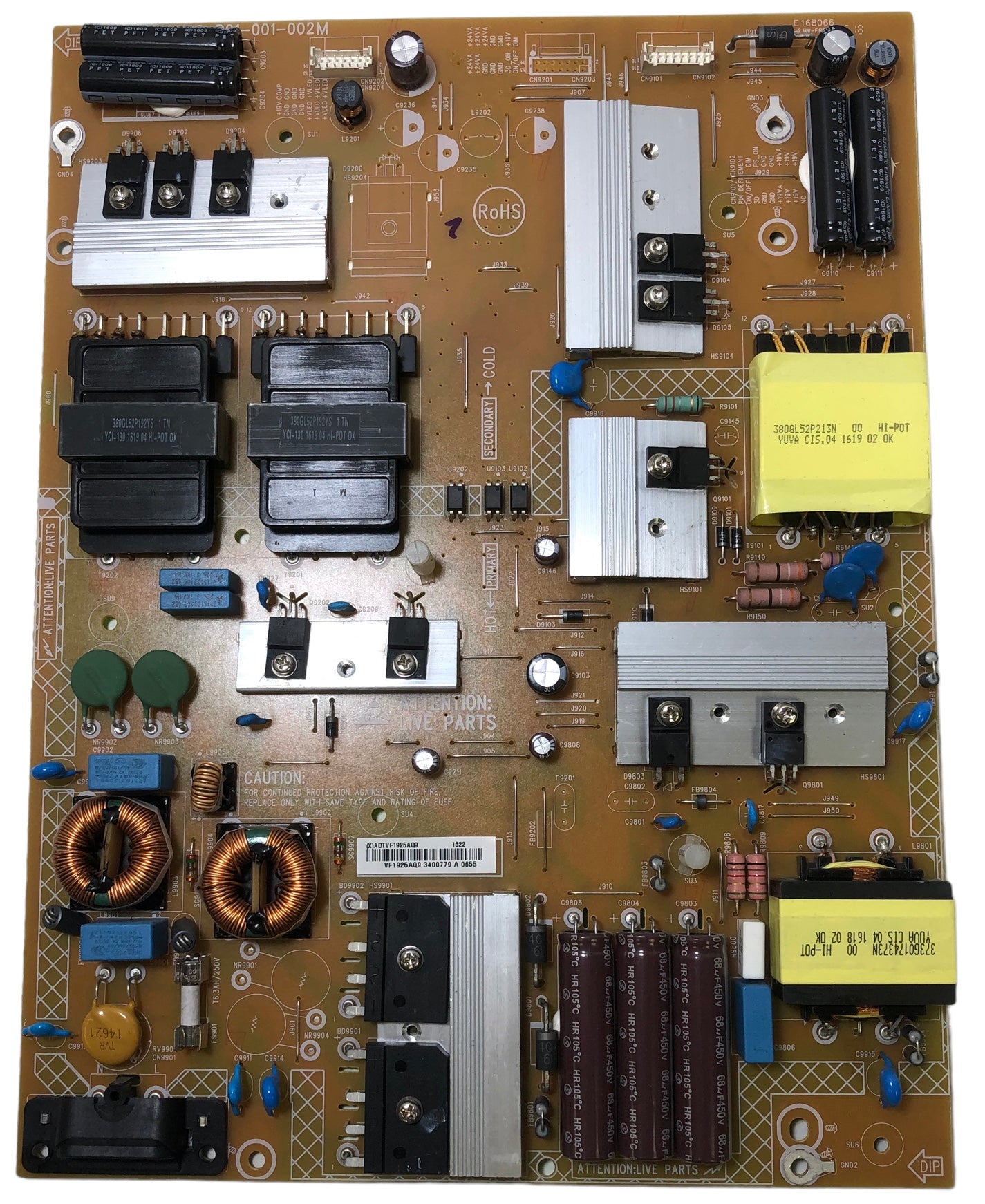 Vizio ADTVF1925AQ9 Power Supply Board Otarealm