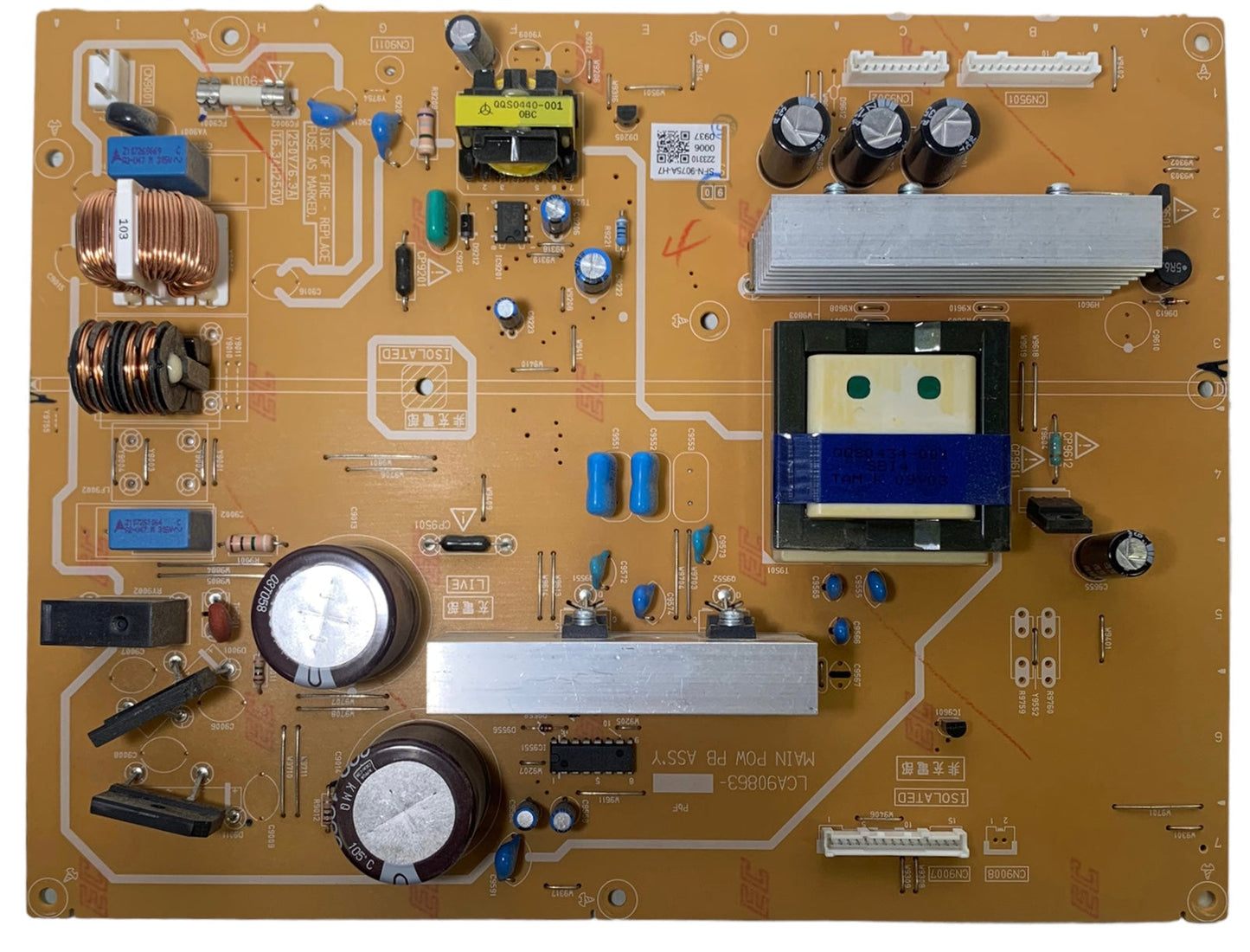 JVC SFN-9075A-H7 (LCA90863) Power Supply for LT-46PM51 Otarealm