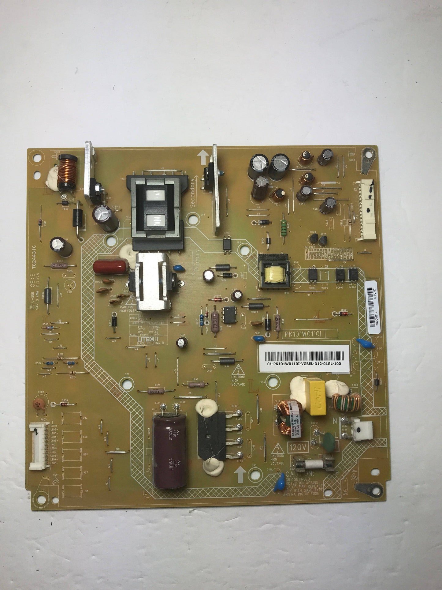 Toshiba PK101W0110I (PK101W0110I) Power Supply / LED Board Otarealm