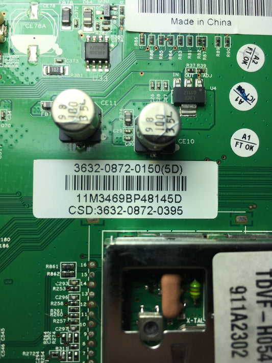 Vizio 3632-0872-0395 Main Board Vizio Otarealm