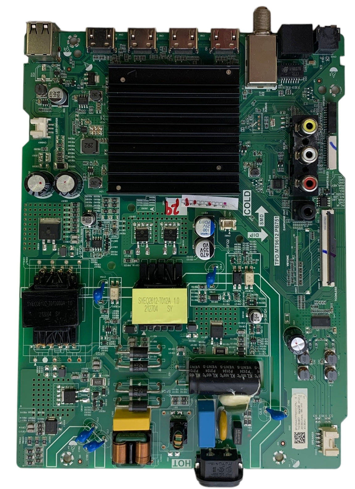 Toshiba 291232 291231 Main Board/Power Supply for 43C350KU Otarealm