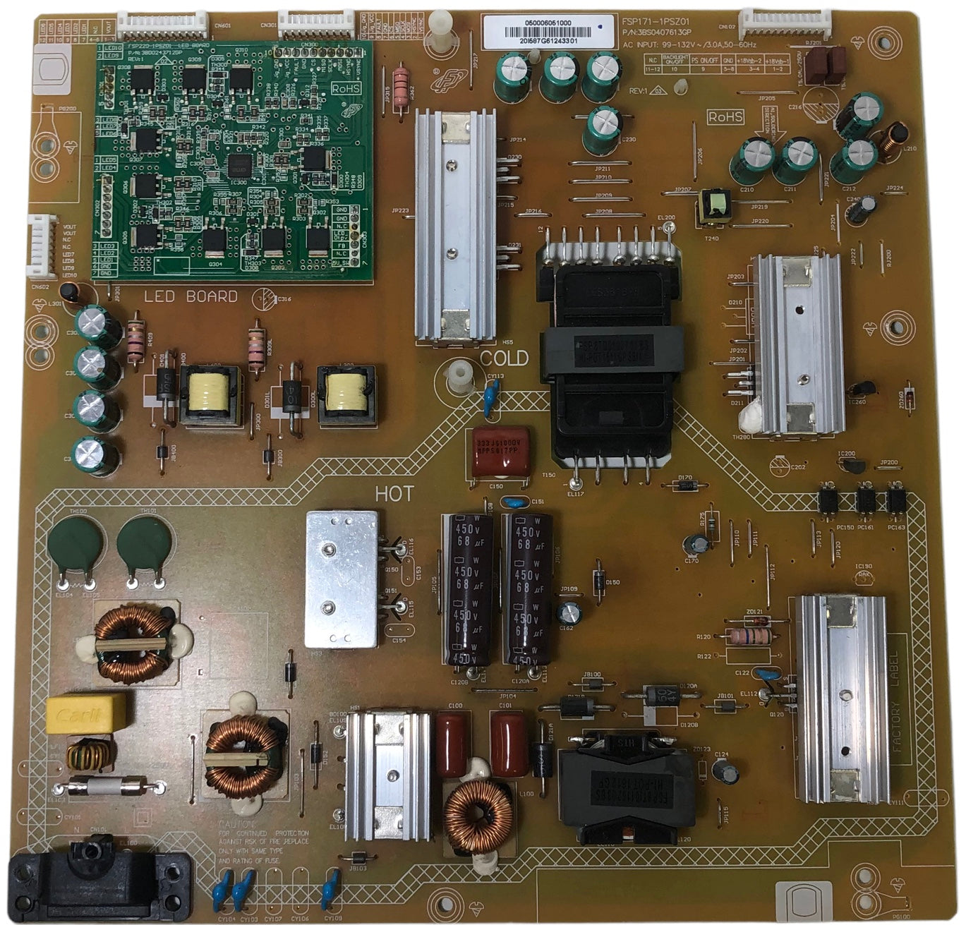 Vizio 0500-0605-1000 Power Supply for E48U-D0 Otarealm
