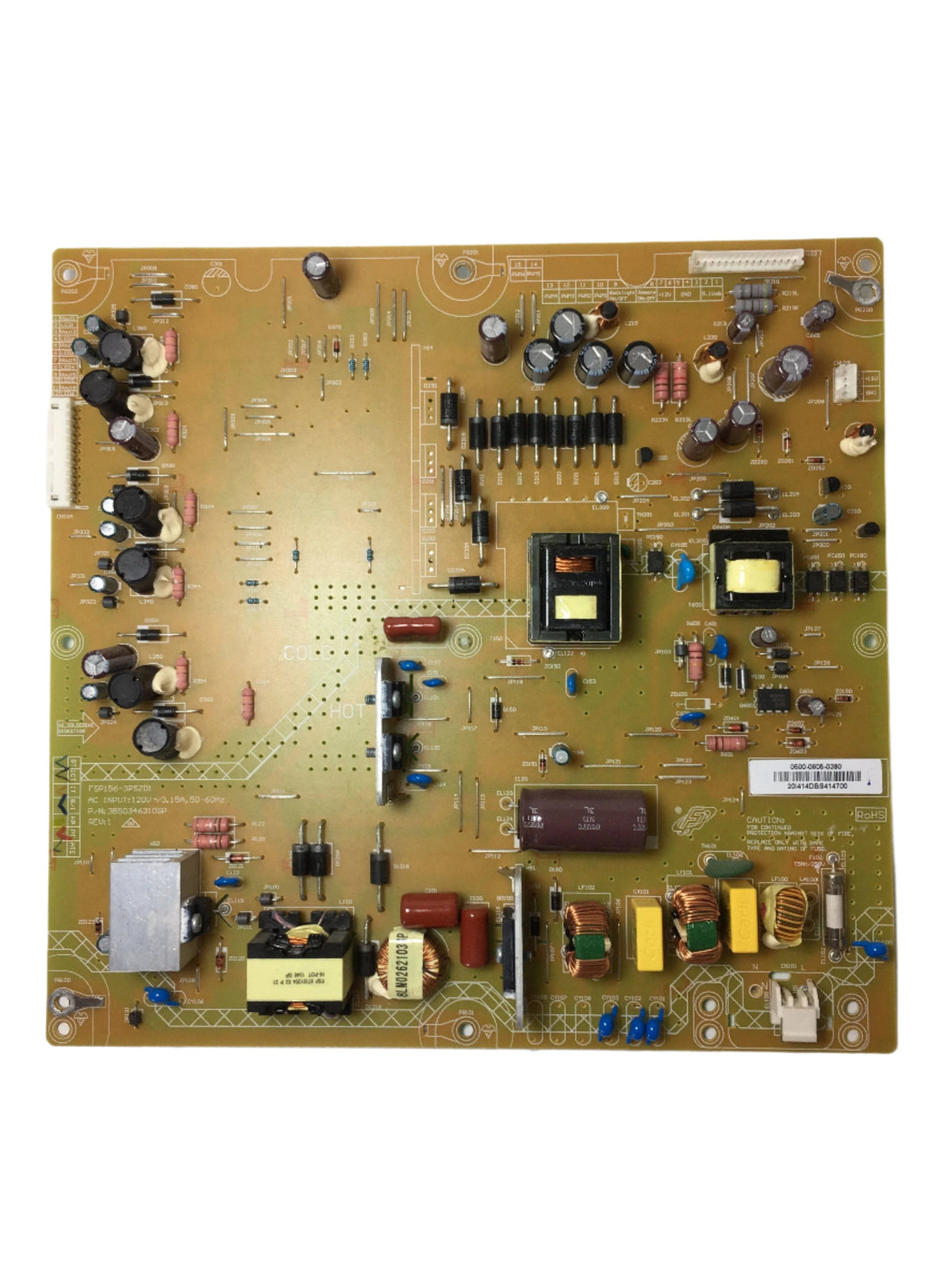 Vizio 0500-0605-0390 (FSP156-3PSZ01) Power Supply / LED Board Otarealm